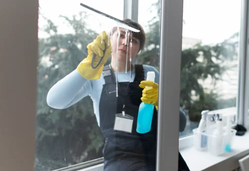 Nettoyage de vitres intérieures et extérieures à Maulévrier-Sainte-Gertrude